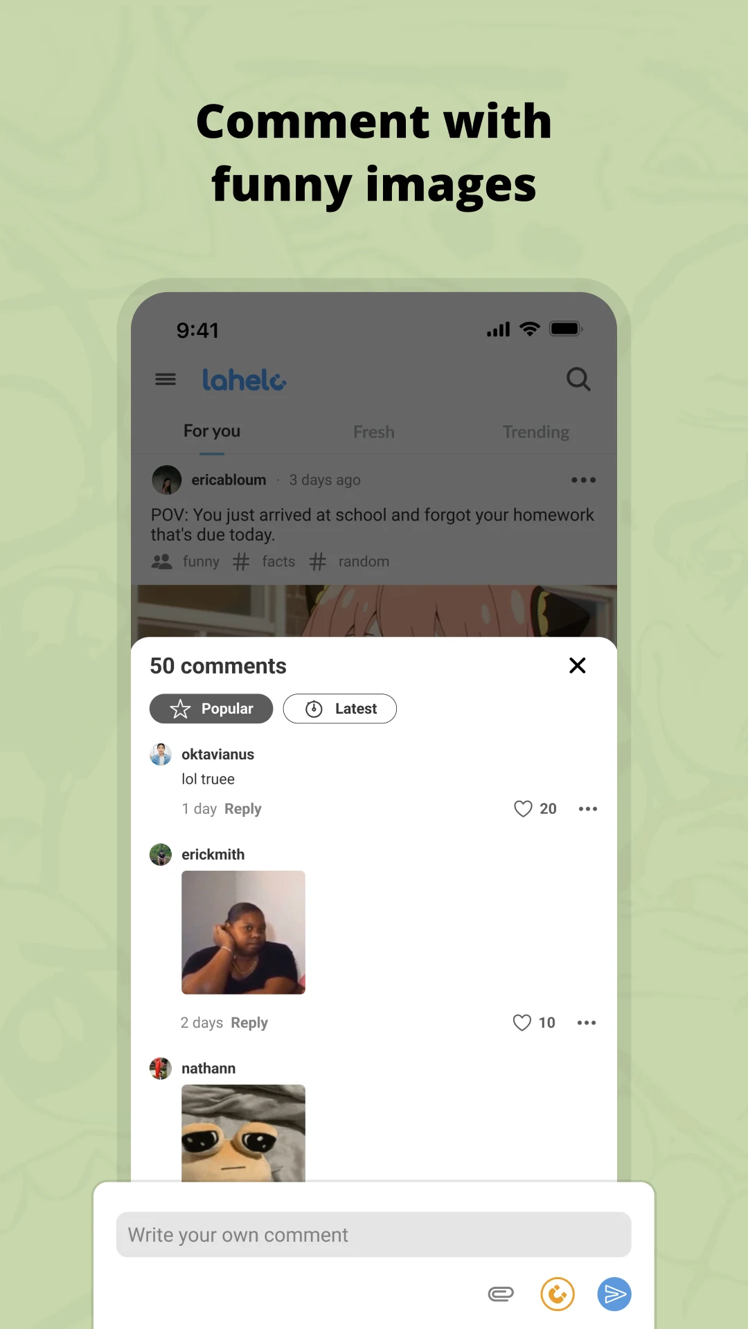 Lahelu screenshot